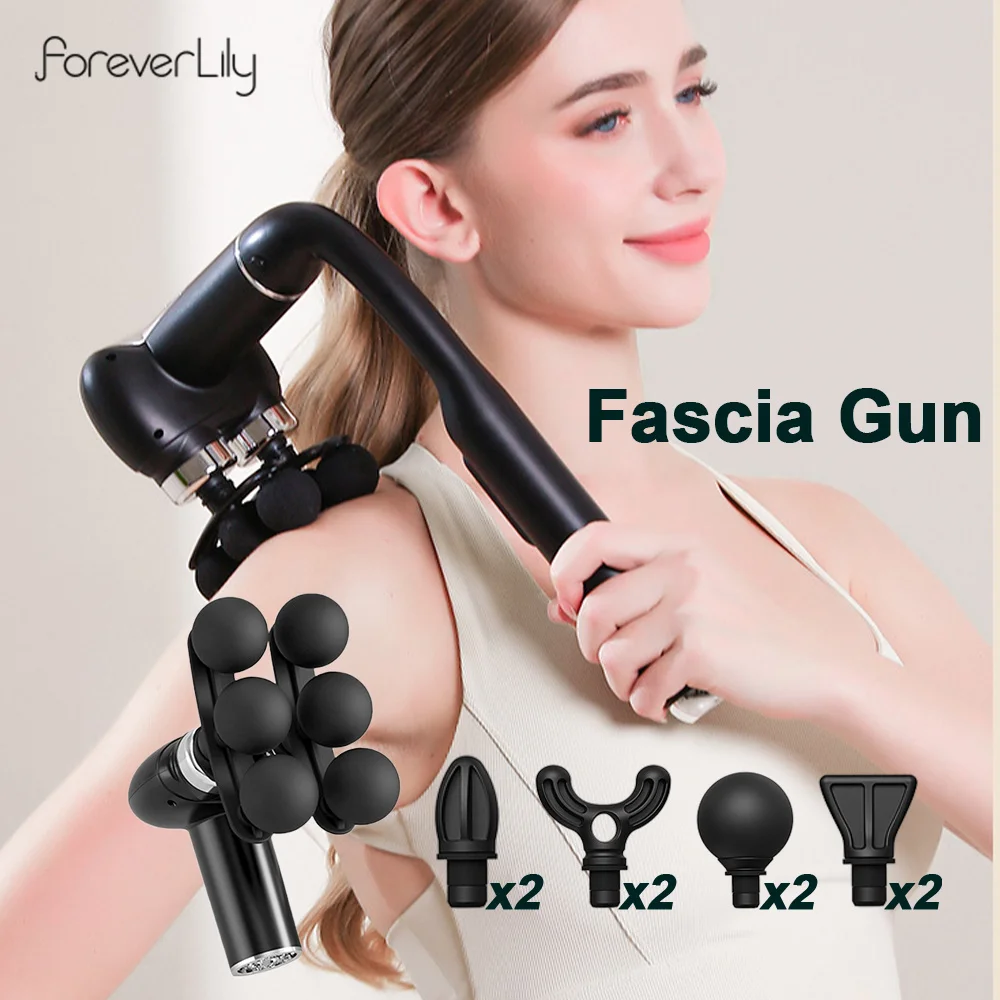 Electric Fascia Massage Gun – Deep Tissue & Full-Body Relaxation
