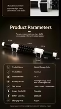 Electric Roller Massage Stick – Deep Relaxation & Full-Body Massage