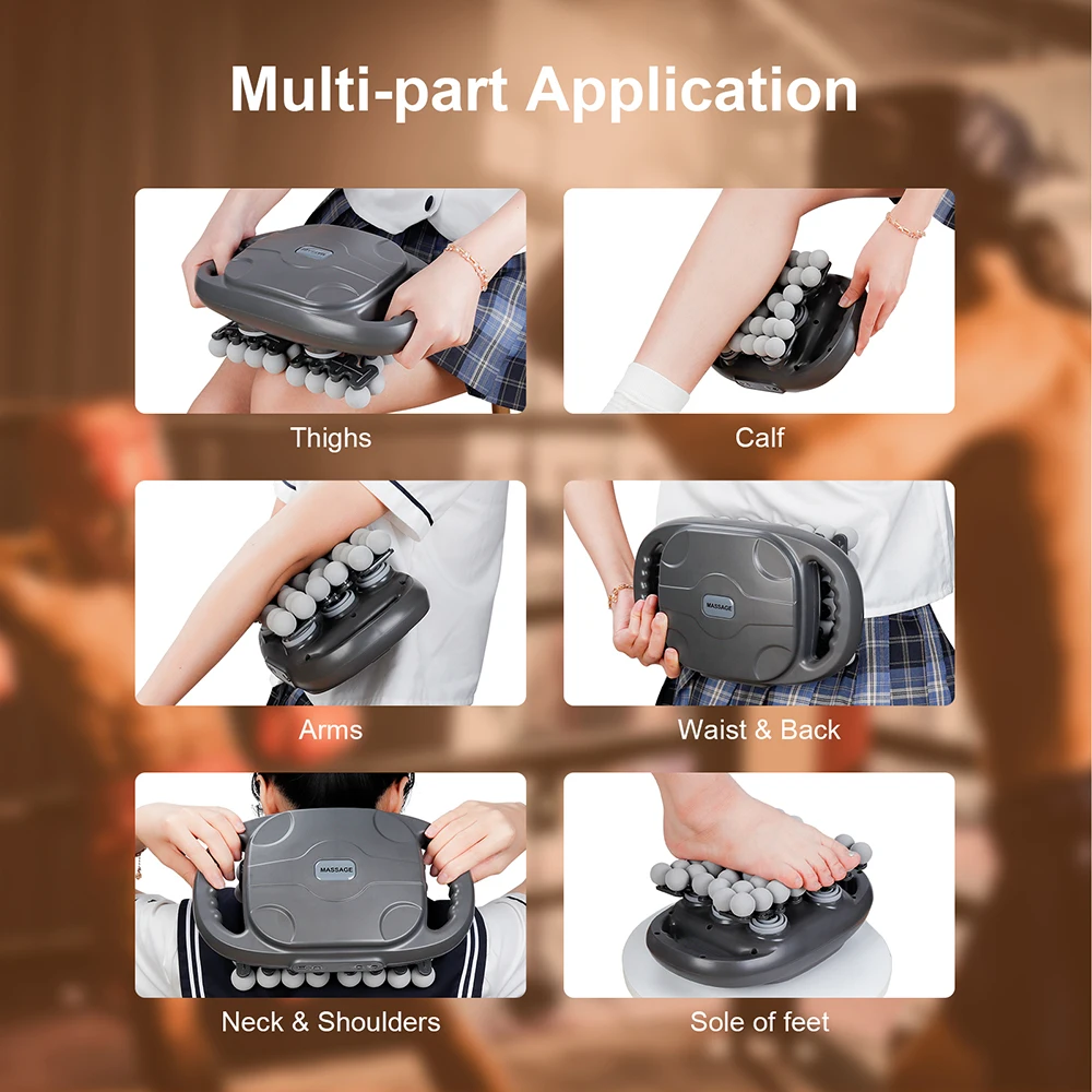 Multi-Area Electric Massage Roller – Full Body Relaxation