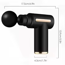 Smart Deep Tissue Massage Gun – 4-Piece Massage Head Set
