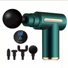 Smart Deep Tissue Massage Gun – 4-Piece Massage Head Set