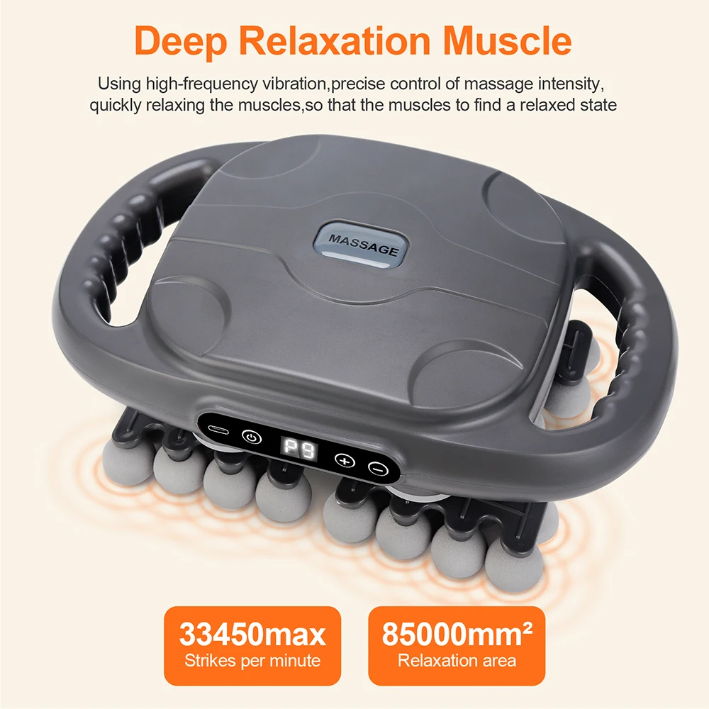 Multi-Area Electric Massage Roller – Full Body Relaxation
