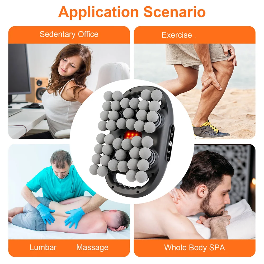 Multi-Area Electric Massage Roller – Full Body Relaxation